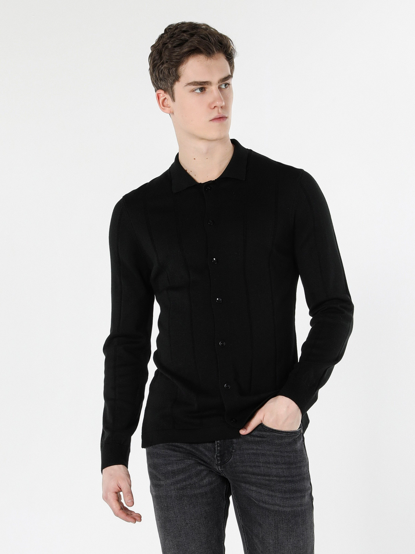 Свитры и кардиганы Colin’s модель CL1056906BLK Фото