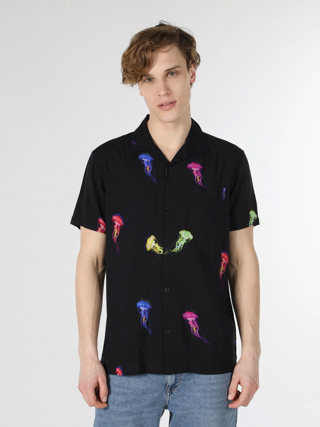 Сорочки Colin’s модель CL1056858BLK Сорочки Colin’s модель CL1056858BLK Фото
