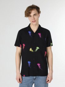 Сорочки Colin’s модель CL1056858BLK Фото