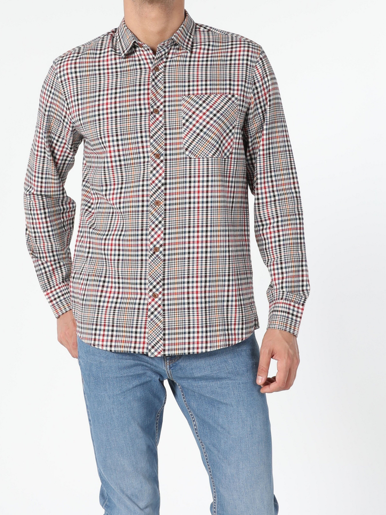 Рубашки Colin’s модель CL1054978COR Рубашки Colin’s модель CL1054978COR Фото