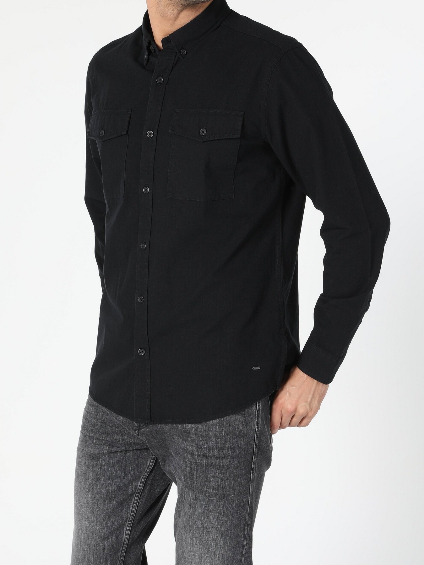 Рубашки Colin’s модель CL1055648BLK Рубашки Colin’s модель CL1055648BLK Фото