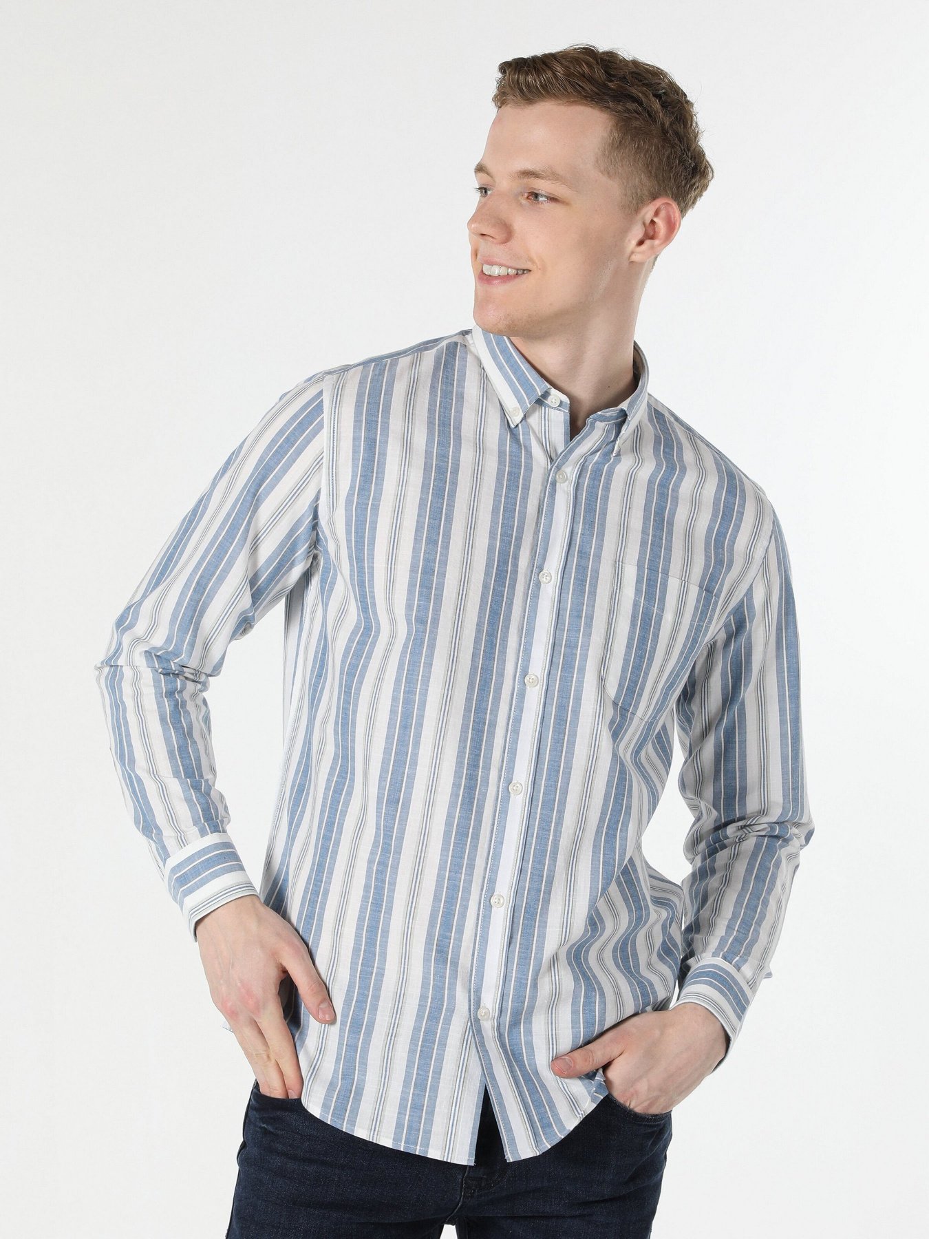 Рубашки Colin’s модель CL1056860BLE Рубашки Colin’s модель CL1056860BLE Фото