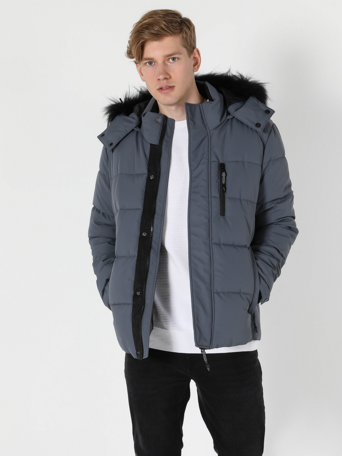 Куртки та дублянки Colin’s модель CL1055714GRA Фото