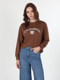 Худи и свитшоты Colin’s модель CL1060315BRW Фото