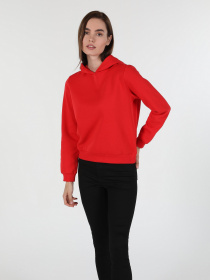 Худи и свитшоты Colin’s модель CL1055506RED Фото