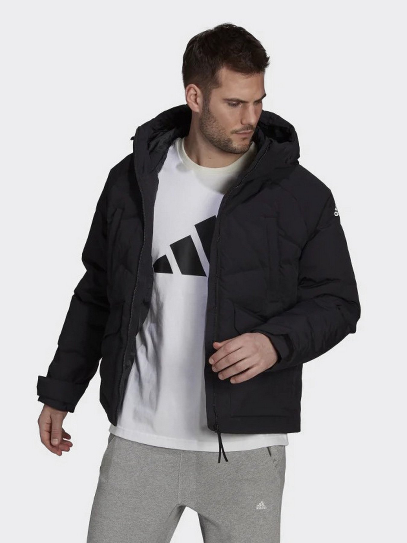 Куртки и дубленки Adidas Big Baffle модель GT6538 Фото
