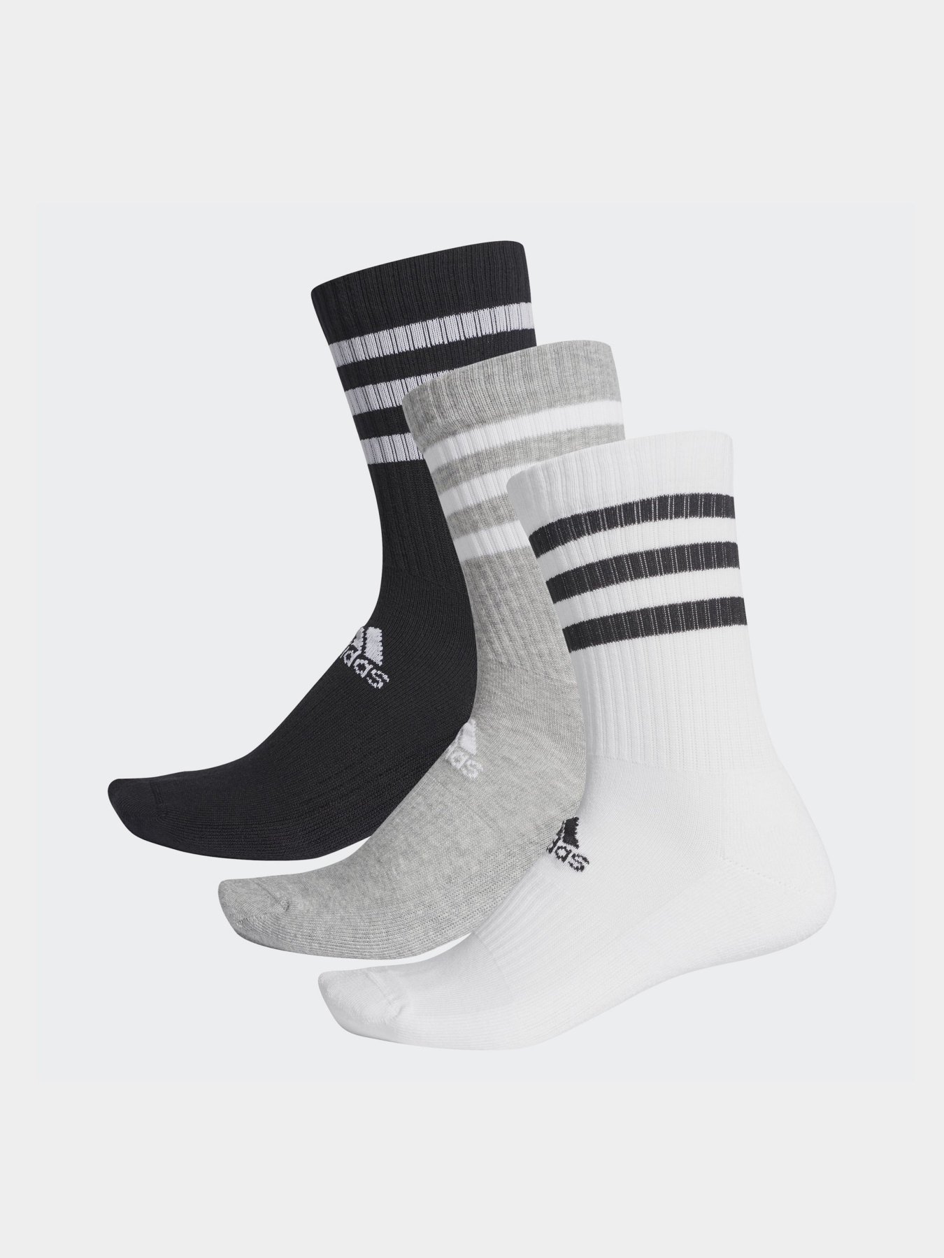 Носки и гольфы Adidas 3-Stripes Cushioned модель DZ9345 Фото
