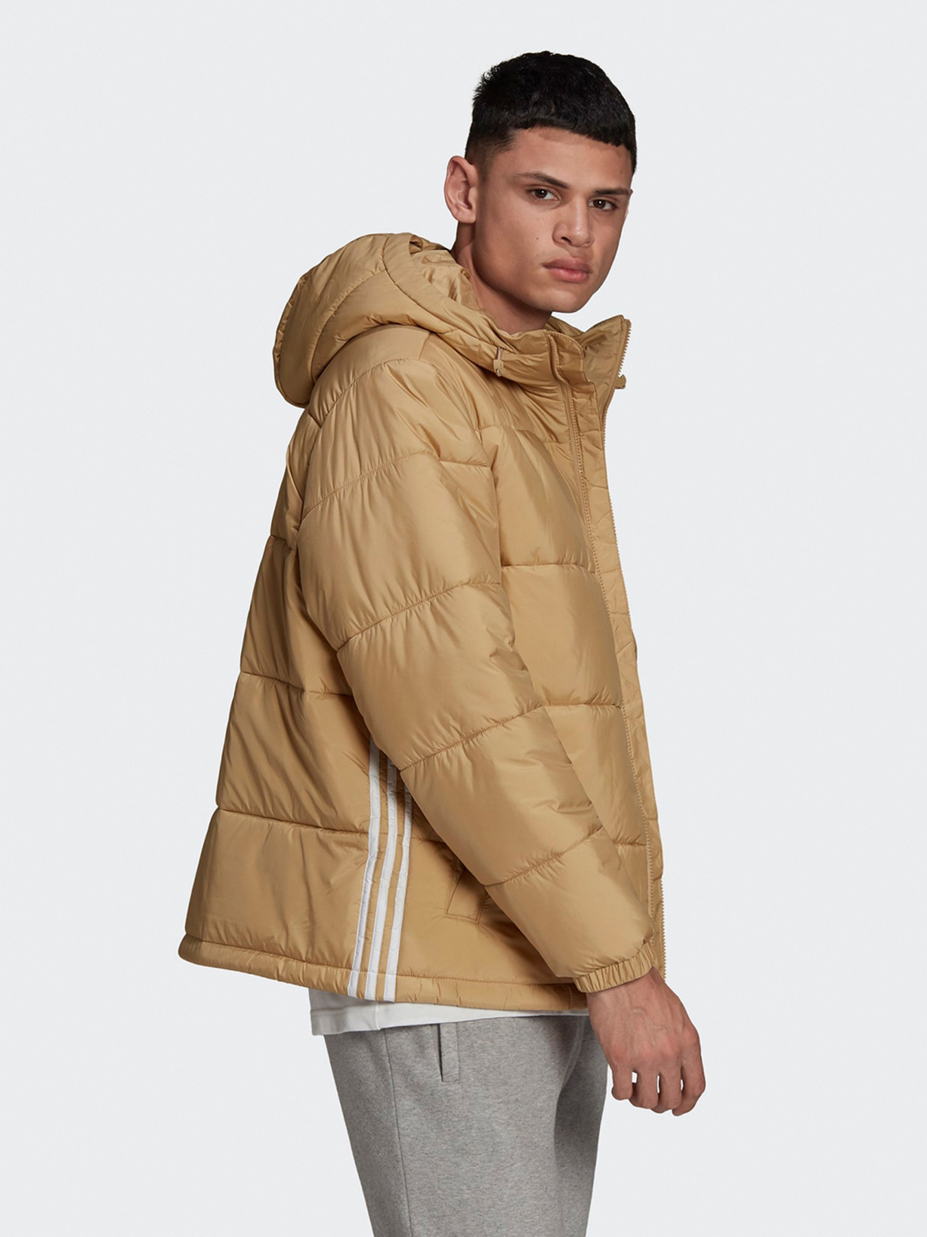 Куртки та дублянки Adidas PAD HOODED PUFF модель H13556 Куртки та дублянки Adidas PAD HOODED PUFF модель H13556 Фото