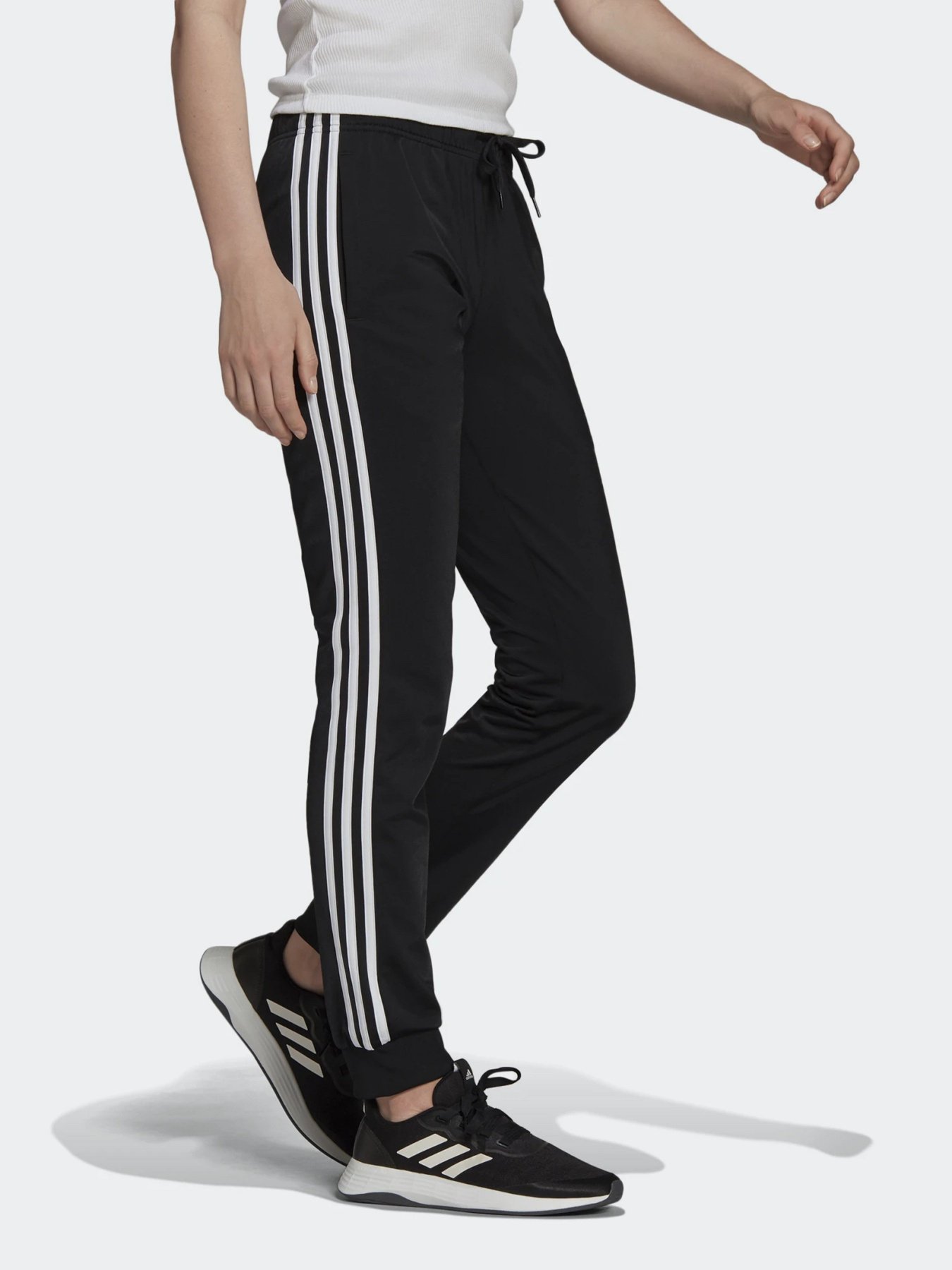 Брюки Adidas PRIMEGREEN ESSENTIALS WARM-UP 3-STRIPES модель H48447 Фото