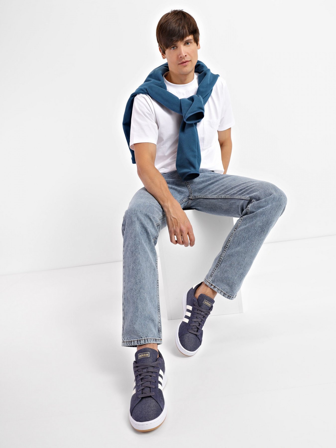 Кеди Adidas Grand Court модель GY3628 Фото