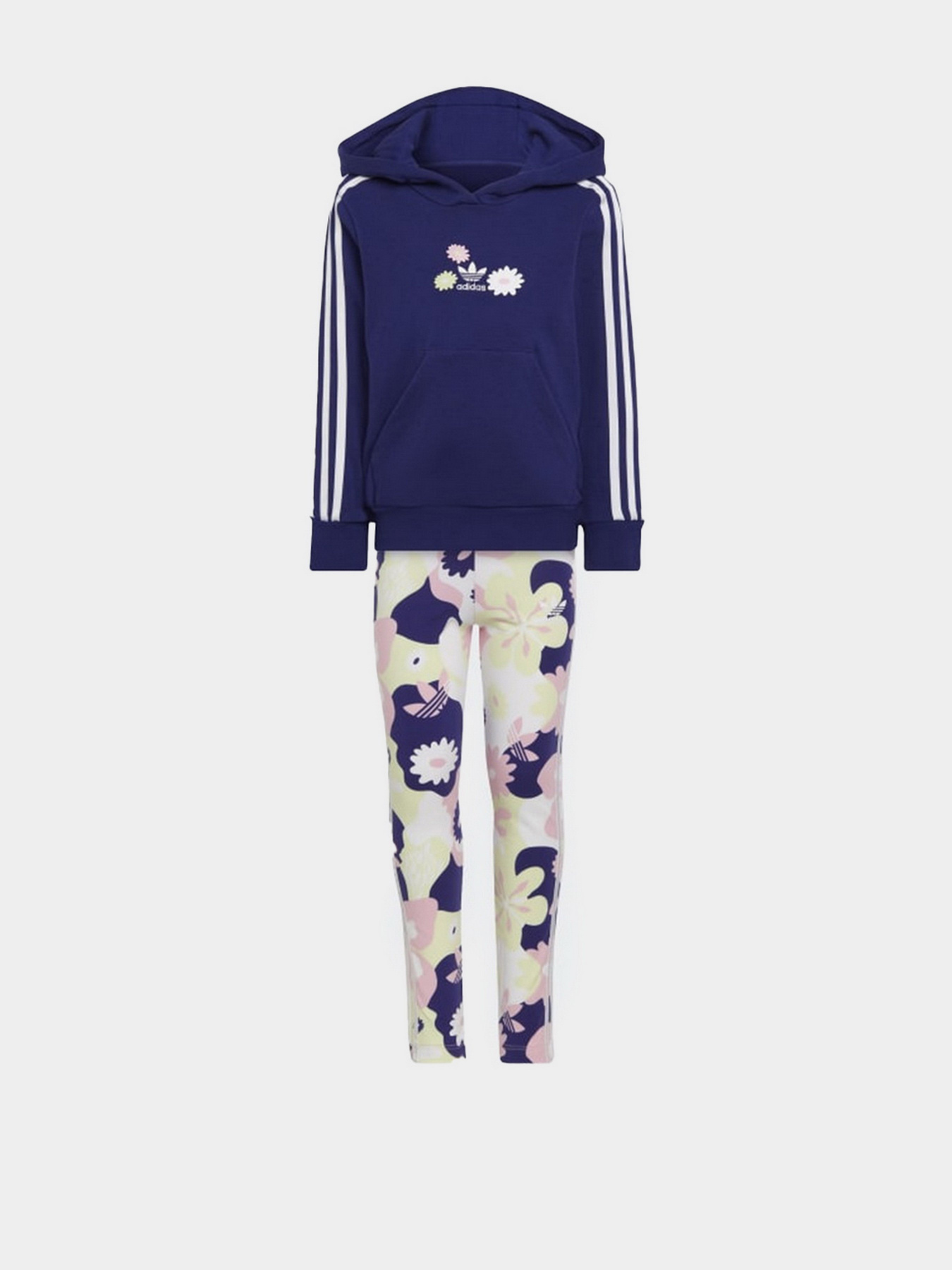 Костюмы Adidas Flower Print Hoodie Set модель HC4601 Фото