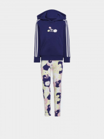 Костюмы Adidas Flower Print Hoodie Set модель HC4601 Фото
