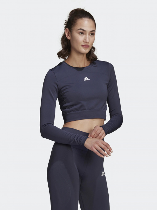 Худі та світшоти Adidas AEROKNIT модель HE2969 Фото