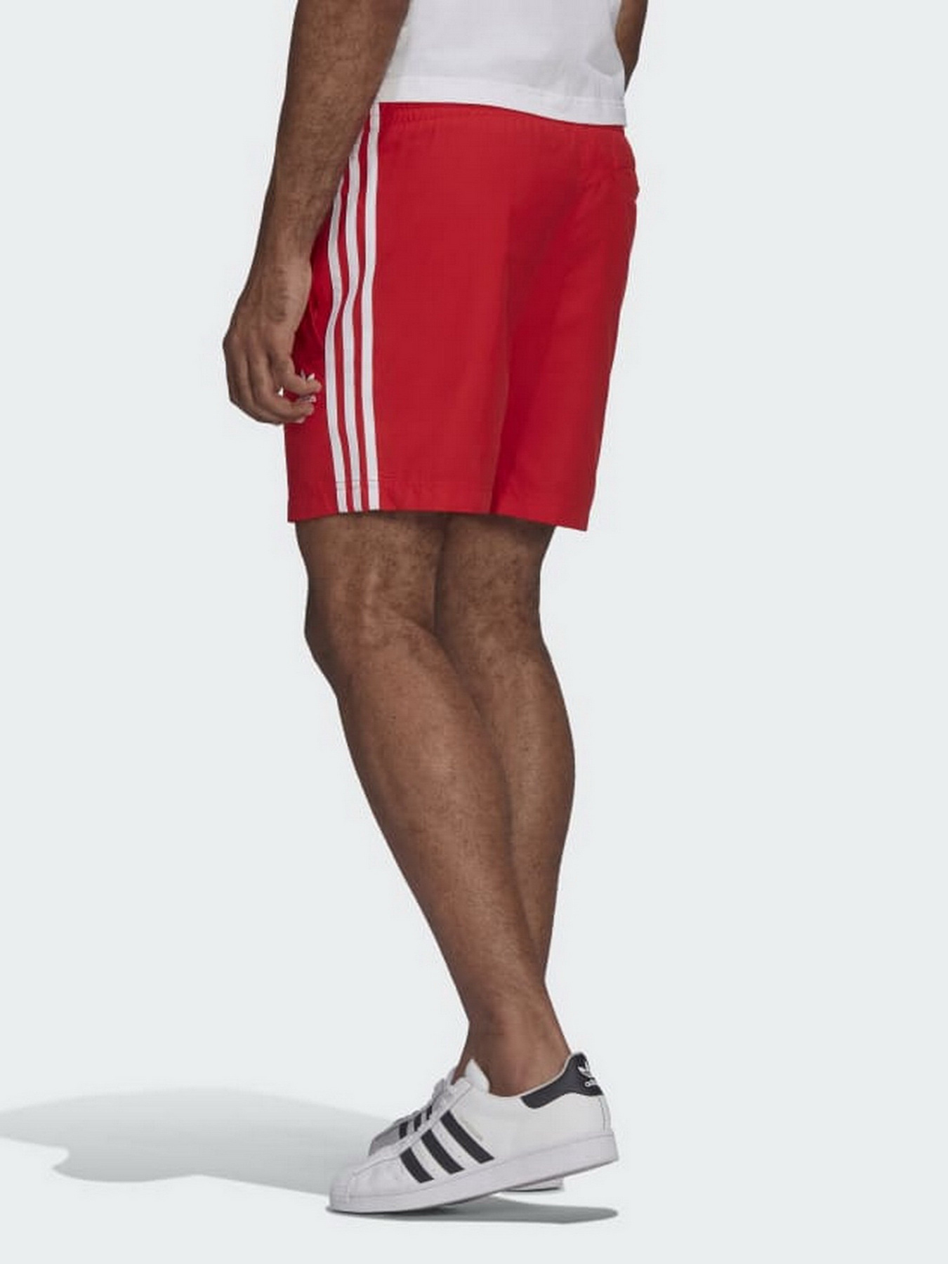 Одяг для пляжу Adidas Adicolor Classics 3-Stripes Swim модель HF2120 Одяг для пляжу Adidas Adicolor Classics 3-Stripes Swim модель HF2120 Фото