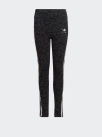 Брюки Adidas High-Waisted Allover Print Originals модель HF4871 Фото