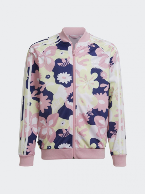 Худи и свитшоты Adidas Allover Flower Print SST Originals модель HF7468 Фото