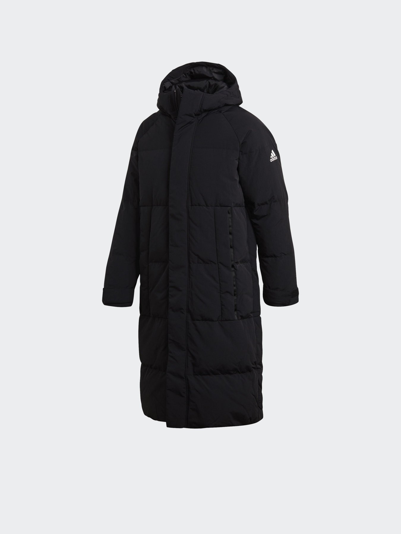 Куртки и дубленки Adidas PUFFER LONG модель FT2488 Фото