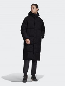 Куртки и дубленки Adidas PUFFER LONG модель FT2488 Фото