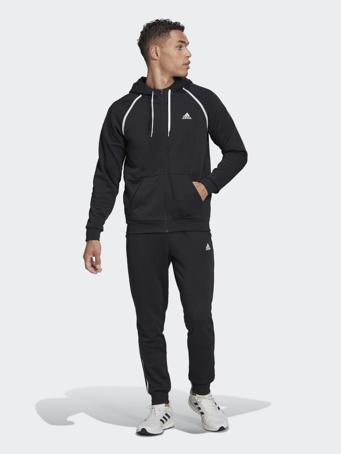 Костюми Adidas COTTON PIPING модель HE2227 Фото