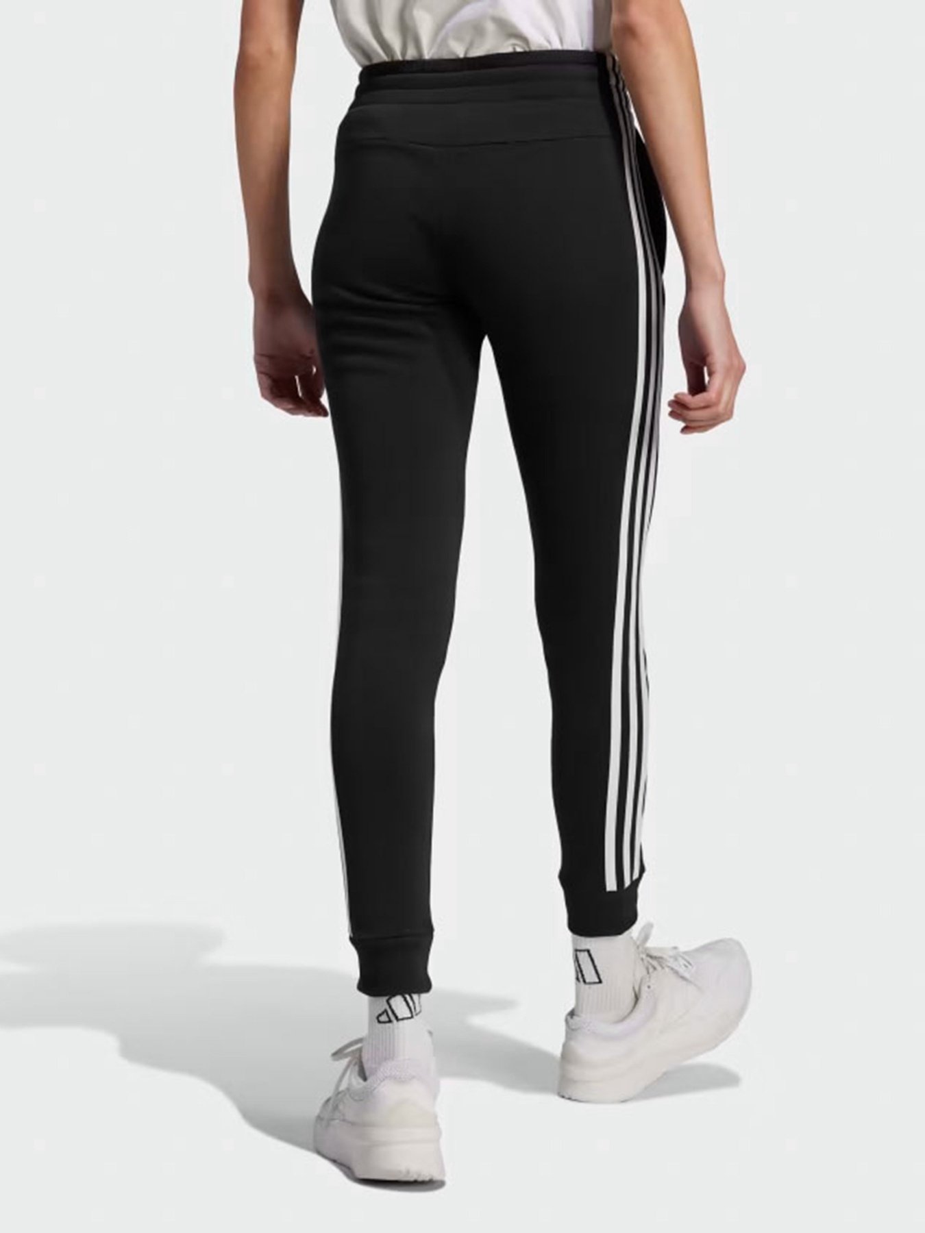 Брюки Adidas Essentials 3-Stripes Fleece модель HZ5753 Фото