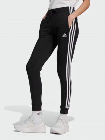 Брюки Adidas Essentials 3-Stripes Fleece модель HZ5753 Фото