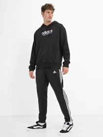 Брюки Adidas ESSENTIALS FLEECE 3-STRIPES TA модель IB4038 Фото
