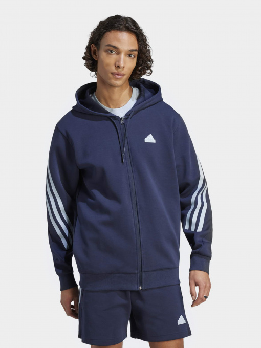 Худи и свитшоты Adidas Future Icons 3-Stripes Full-Zip Sportswear модель IJ8879 Фото