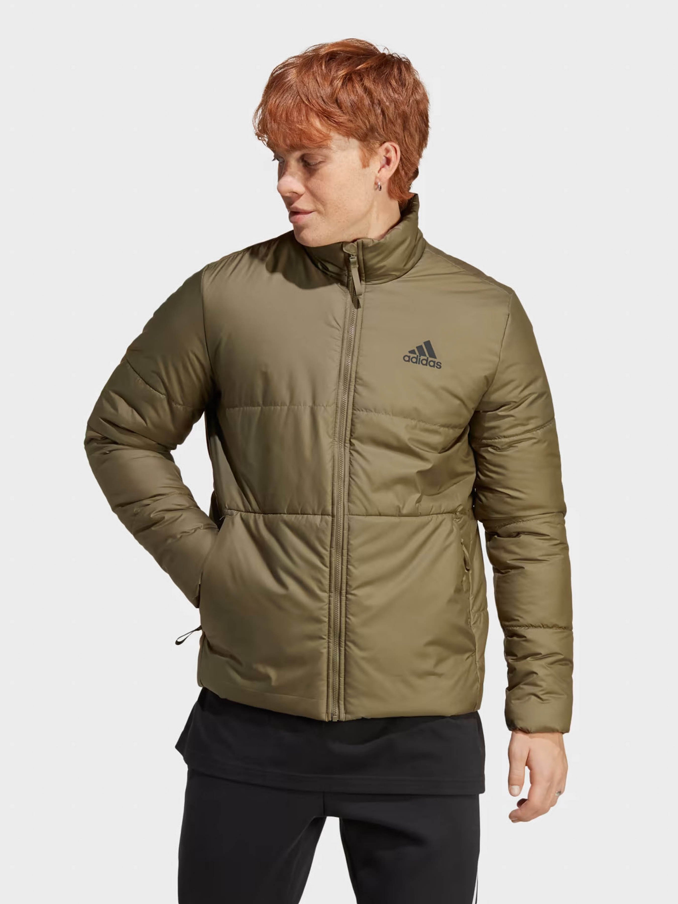 Куртки та дублянки Adidas BSC 3-Stripes Sportswear модель HT8710 Куртки та дублянки Adidas BSC 3-Stripes Sportswear модель HT8710 Фото