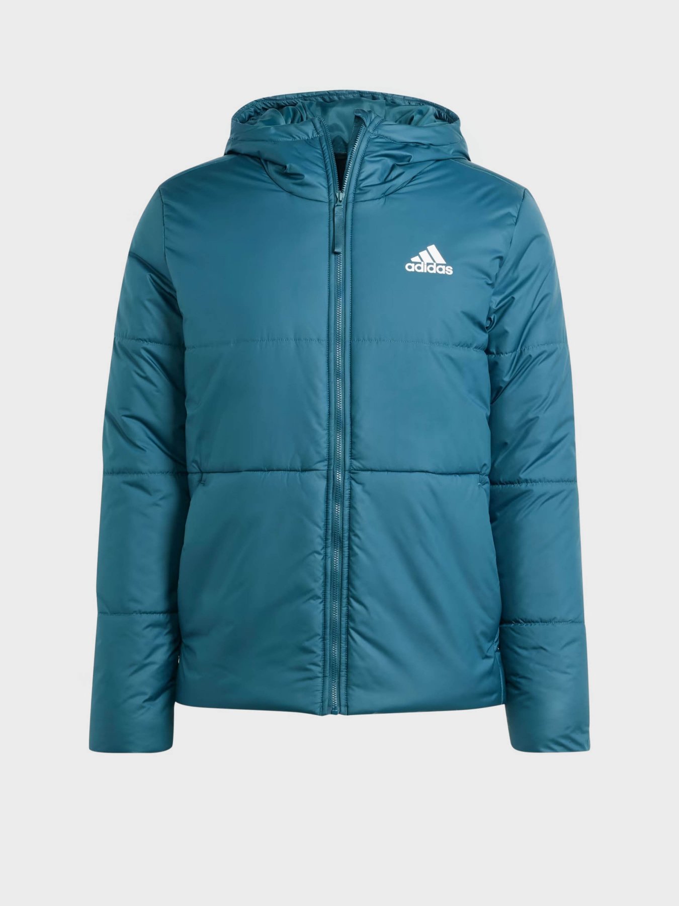 Куртки та дублянки Adidas BSC 3-Stripes Hooded Insulated модель IK0512 Фото
