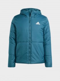 Куртки та дублянки Adidas BSC 3-Stripes Hooded Insulated модель IK0512 Фото
