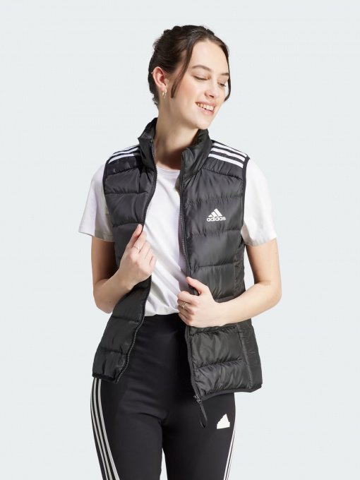 Куртки и дубленки Adidas Essentials 3 Stripes Light Down модель HZ8484 Фото
