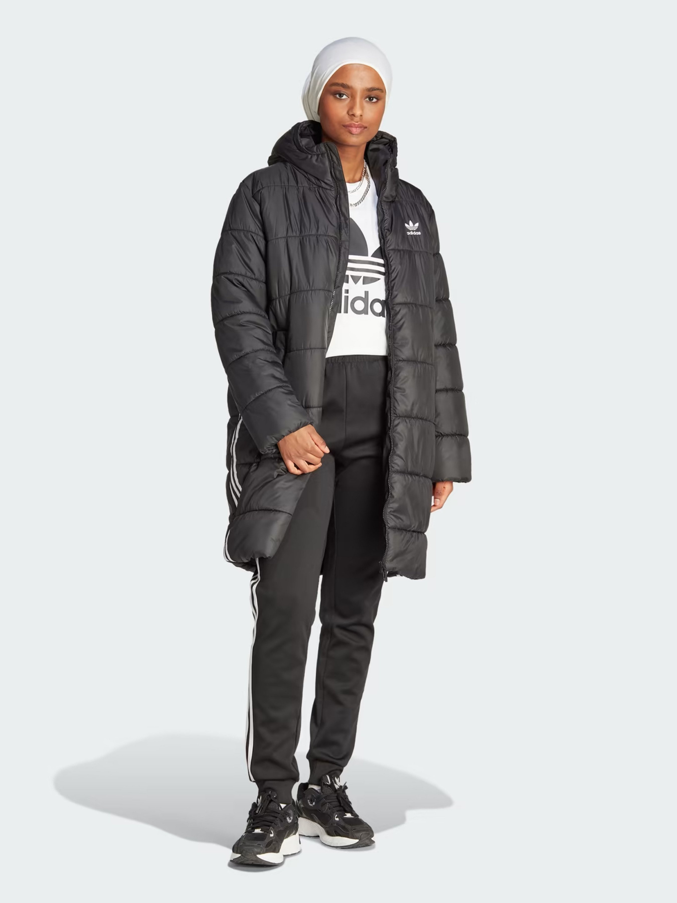 Куртки та дублянки Adidas Adicolor Long модель II8456 Фото