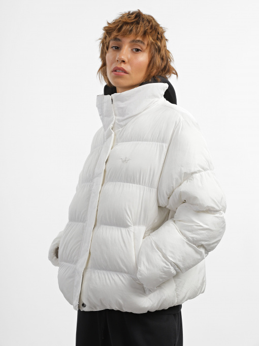Куртки и дубленки Adidas Short Vegan Puffer модель IJ8236 Фото