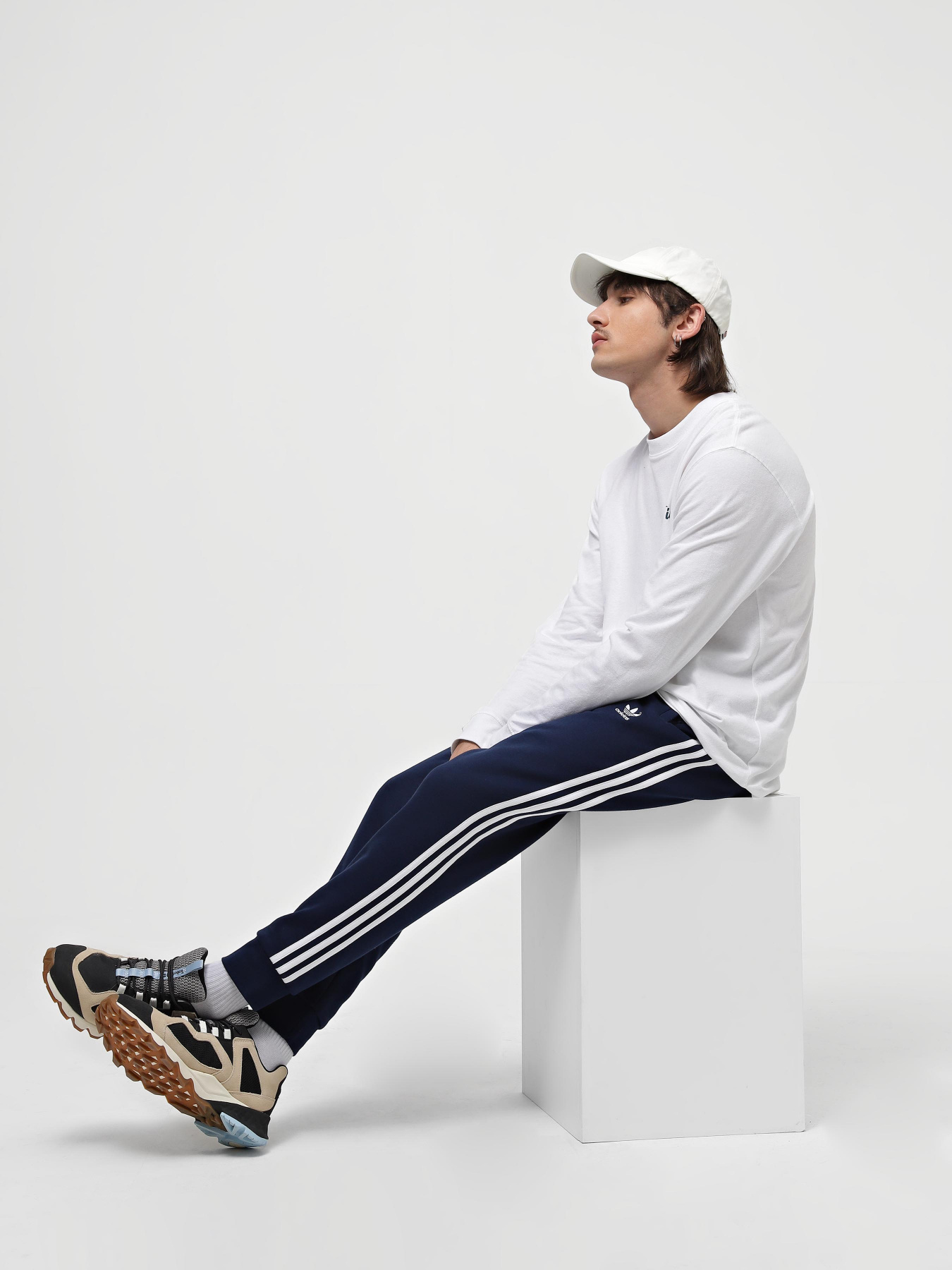 Брюки Adidas Classics 3-Stripes модель IB1418 Фото