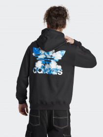 Худи и свитшоты Adidas Graphics Cloudy Trefoil Originals модель II8168 Фото