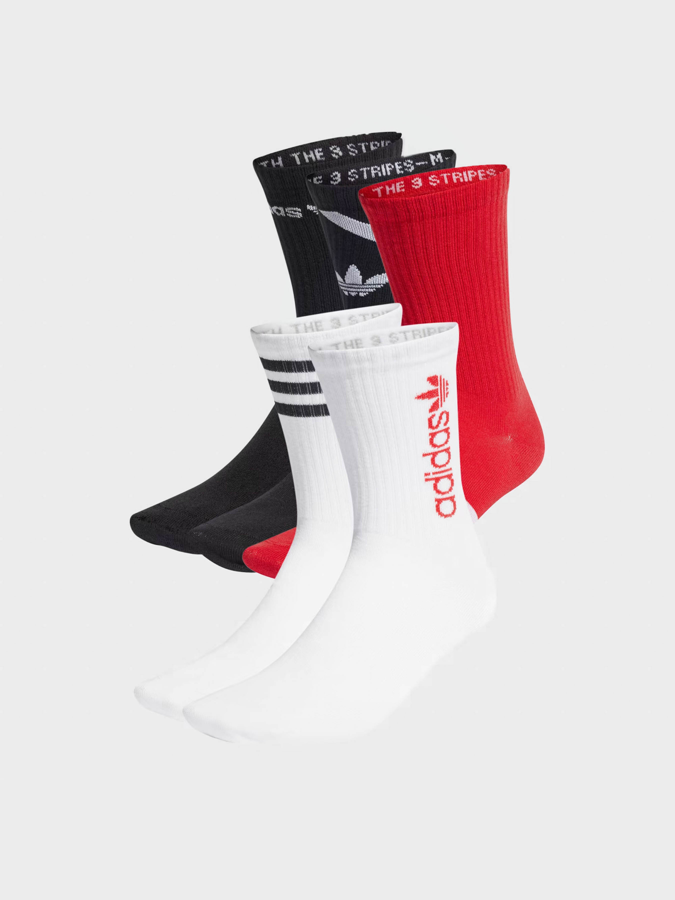 Носки и гольфы Adidas Graphic Crew Socks 5 Pairs модель IL5012 Фото