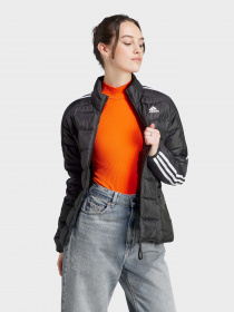 Куртки та дублянки Adidas Essentials 3-Stripes Light Down модель HZ5726 Фото