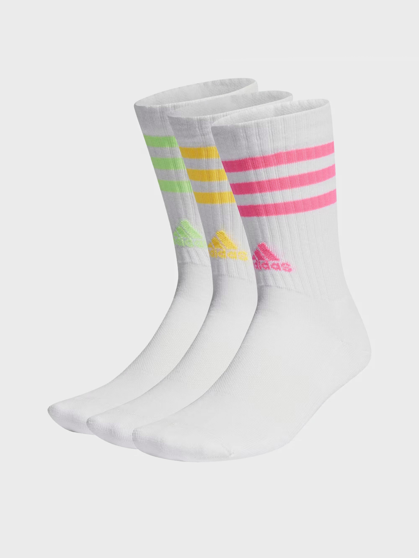 Носки и гольфы Adidas 3-STRIPES CUSHIONED CREW модель IP2638 Фото