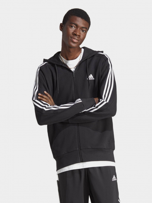 Худи и свитшоты Adidas ESSENTIALS FRENCH TERRY 3-STRI модель IC0433 Фото