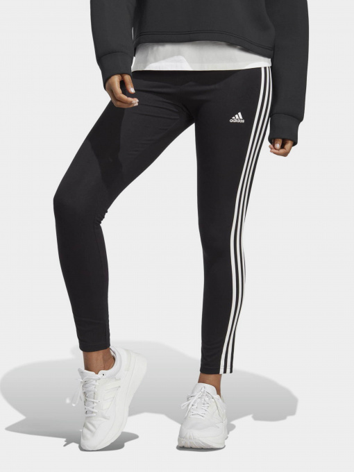 Брюки Adidas ESSENTIALS 3-STRIPES HIGH-WAIS модель IC7151 Фото