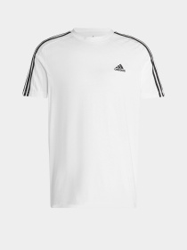 Футболки и поло Adidas ESSENTIALS SINGLE JERSEY 3-STR модель IC9336 Фото