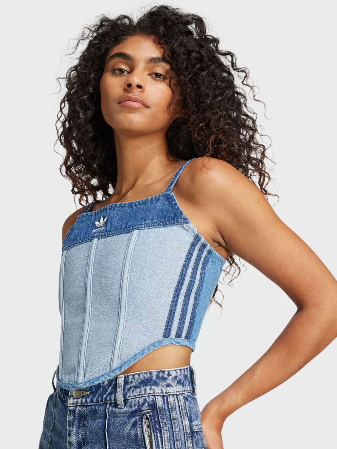 Боди и корсеты Adidas Х KSENIASCHNAIDER DENIM модель IW5671 Фото