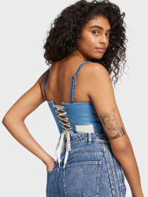 Боди и корсеты Adidas Х KSENIASCHNAIDER DENIM модель IW5671 Фото