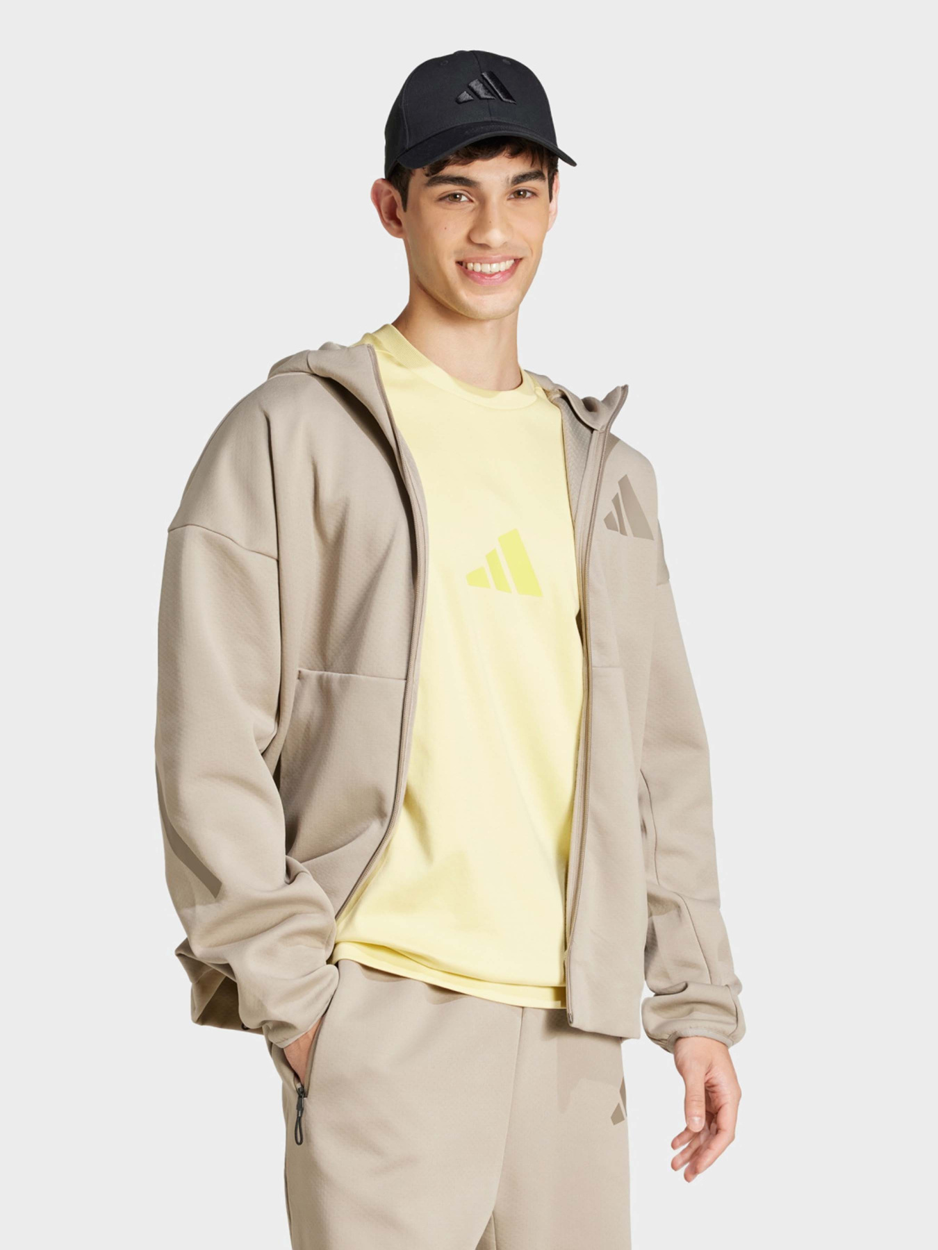 Худи и свитшоты Adidas Z.N.E. FULL-ZIP SPORTSWEAR модель JC5495 Фото