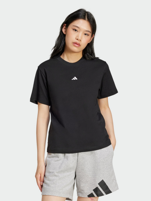 Футболки и поло Adidas ESSENTIALS SMALL LOGO COTTON S модель JC5943 Фото