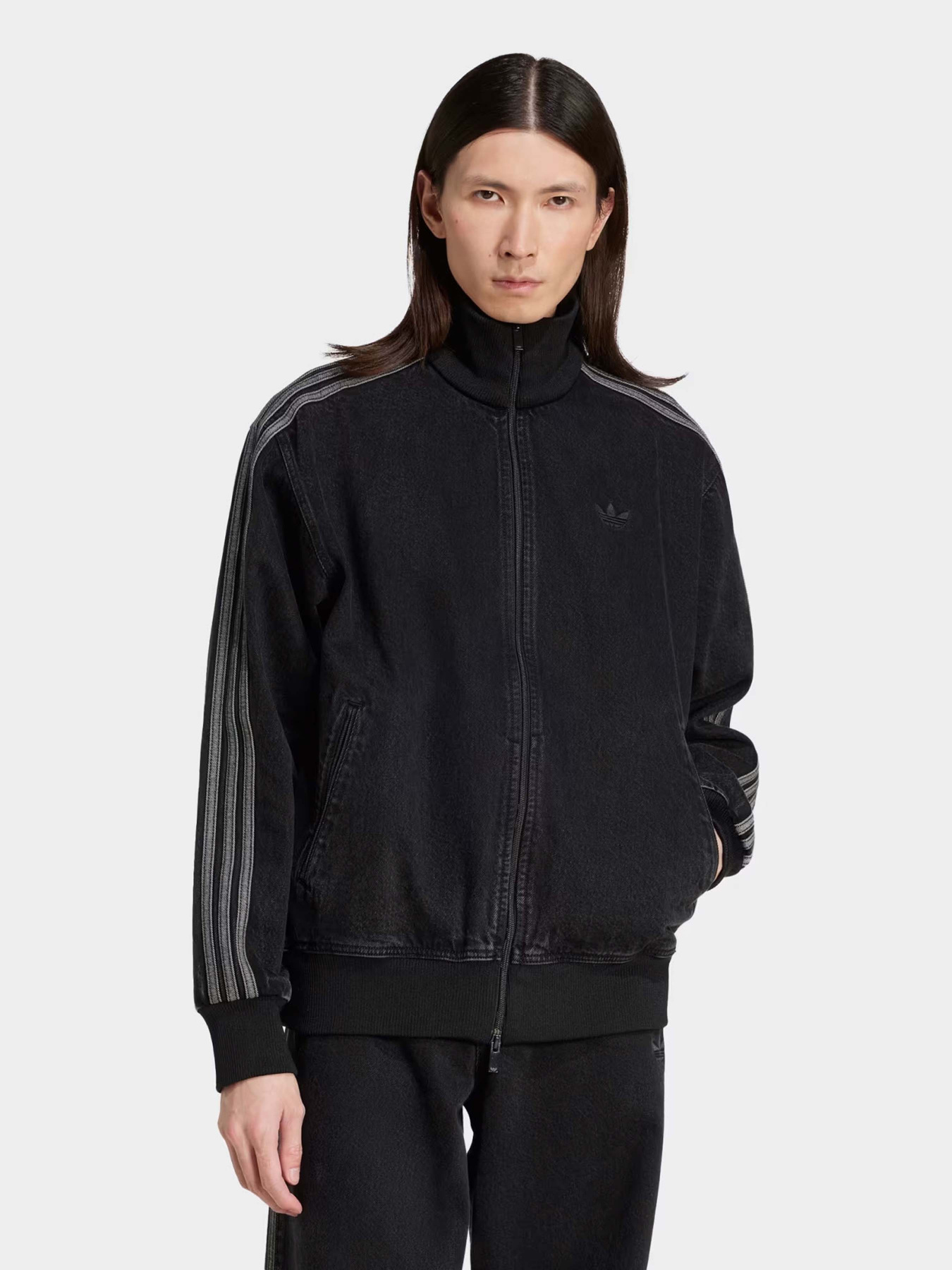 Худи и свитшоты Adidas ADICOLOR DENIM FIREBIRD TRACK модель JC6717 Худи и свитшоты Adidas ADICOLOR DENIM FIREBIRD TRACK модель JC6717 Фото