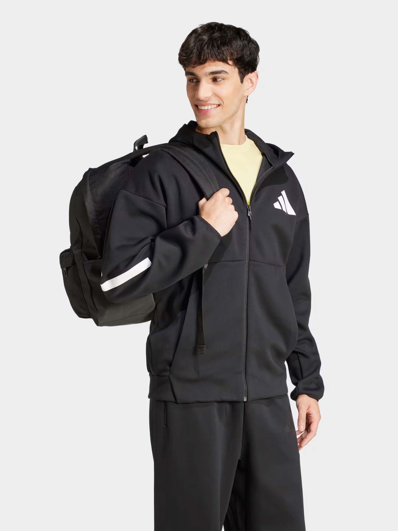 Худи и свитшоты Adidas Z.N.E. FULL-ZIP SPORTSWEAR модель JD5984 Худи и свитшоты Adidas Z.N.E. FULL-ZIP SPORTSWEAR модель JD5984 Фото