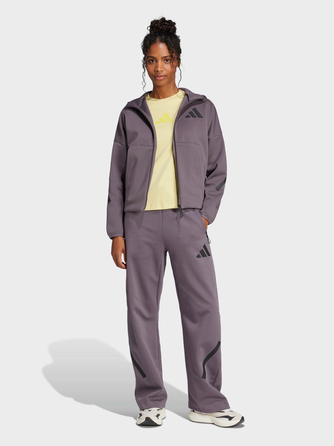 Худи и свитшоты Adidas Z.N.E. FULL-ZIP SPORTSWEAR модель JD5985 Фото