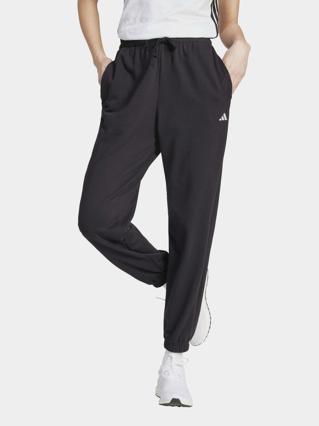 Штани Adidas ESSENTIALS SMALL LOGO FRENCH T модель JD7999 Фото