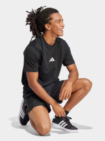 Футболки і поло Adidas ESSENTIALS SMALL LOGO SINGLE J модель JE9024 Фото